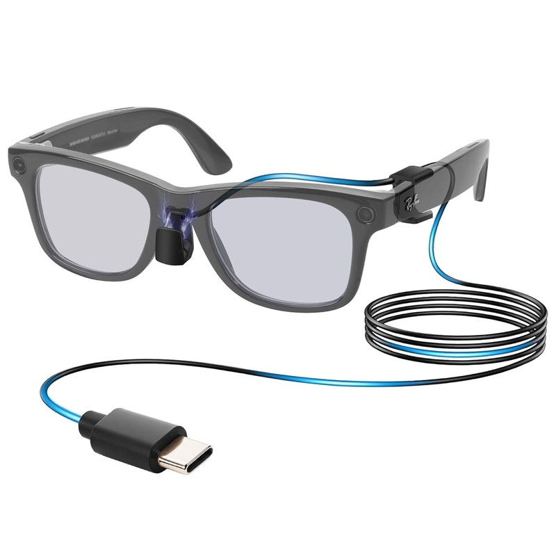 Charging Cable for Ray-Ban Meta Wayfarer, Type-C