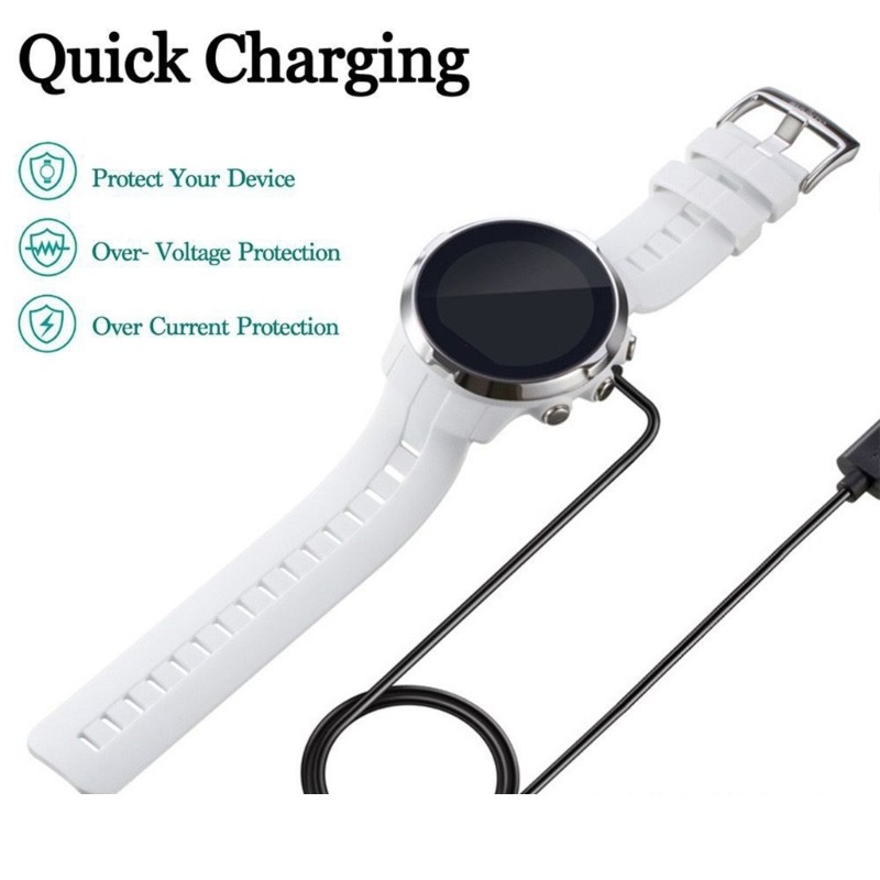 1Pack SmartWatch Charger, 4 Pin USB Charging Cable for 9/9 Baro