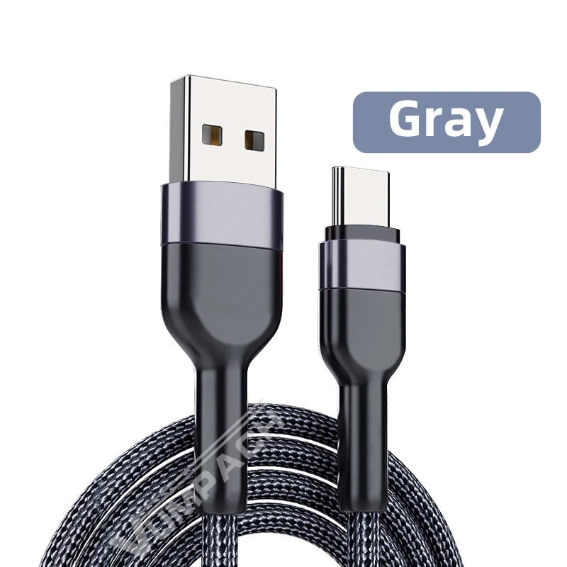 USB-C Fast Charging Cable Type C Data Cord for Samsung Xiaomi Android Phones