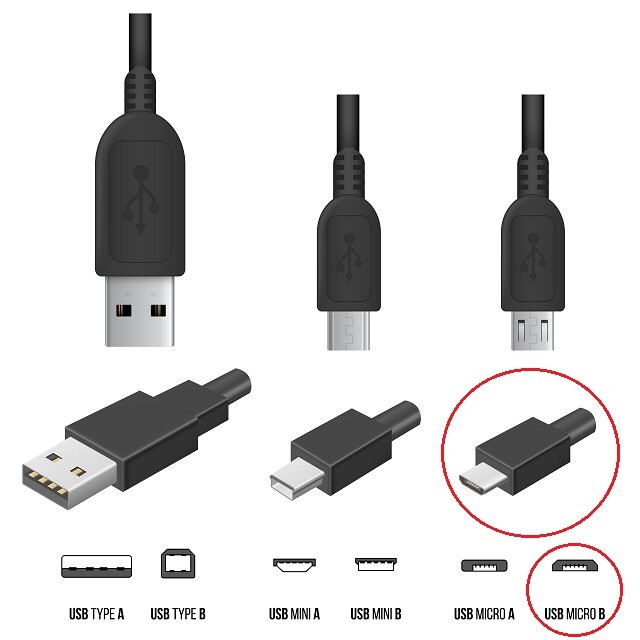 Topk Super Resilient Braided Micro USB Charger Cord Data Cable 3ft Black gallery