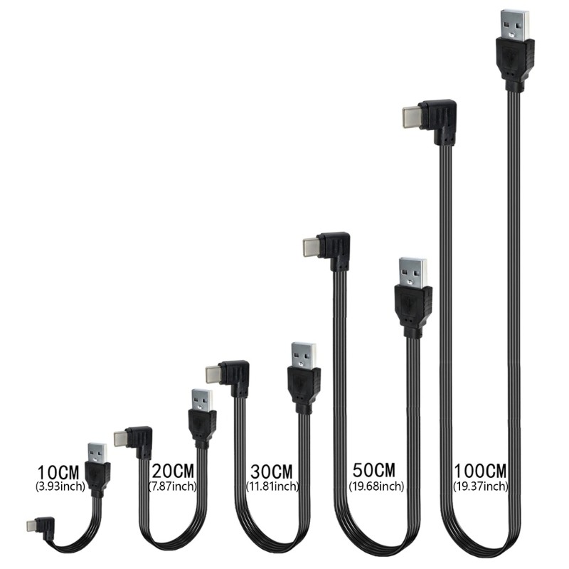 10-100cm USB to Type C Power Cable 10W Fast Charging Cord Supports 480Mbps Data gallery