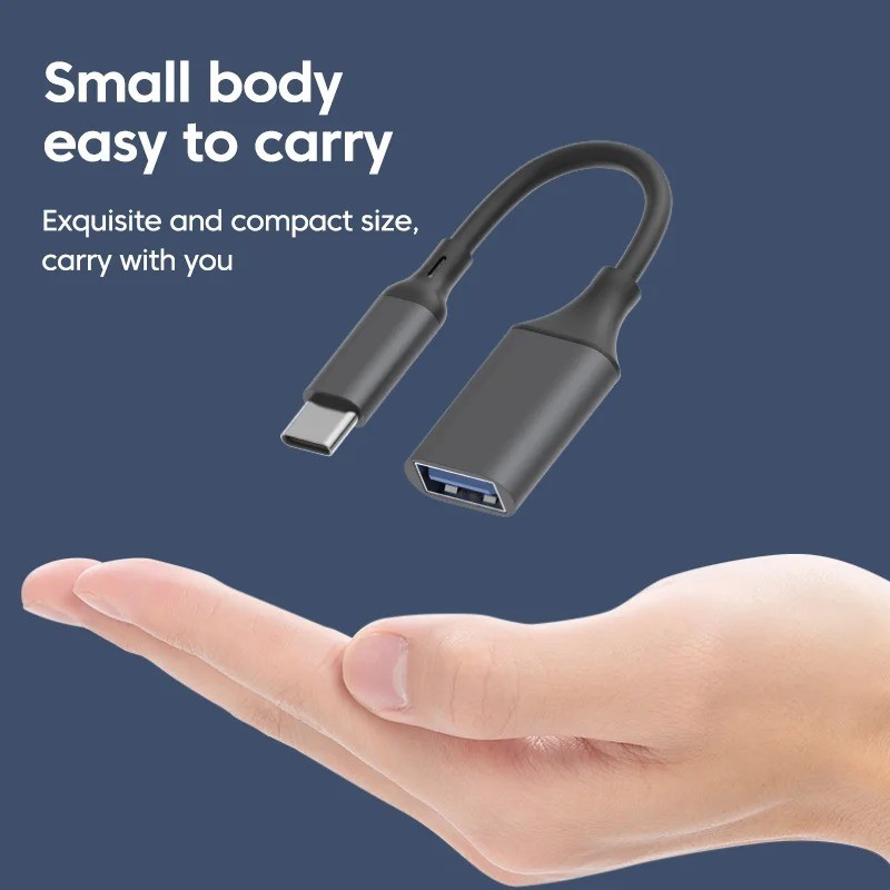 Crouch OTG Type C To USB 3.0 Adapter Cable USB C To USB A Female OTG Cable gallery