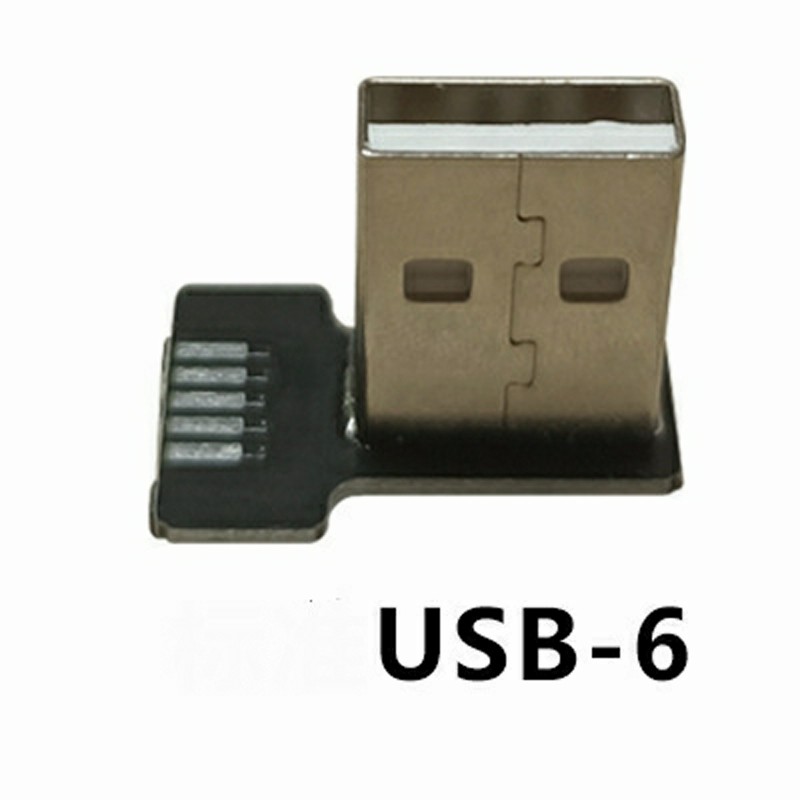 USB connector FFC Type C Extension Cable 90 Degree Adapter FPC Ribbon Flat Cable gallery
