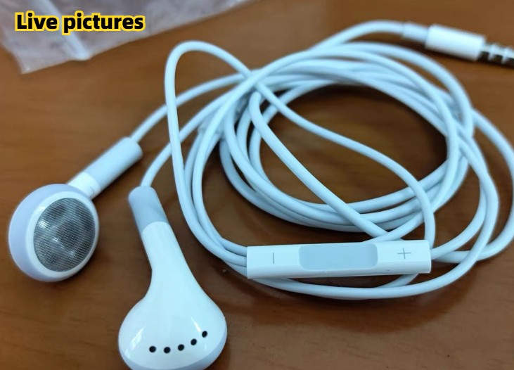 Genuine OEM Apple Wired Stereo Earphones Mic Remote 3.5mm iPod iPhone 3 4 5 6 gallery