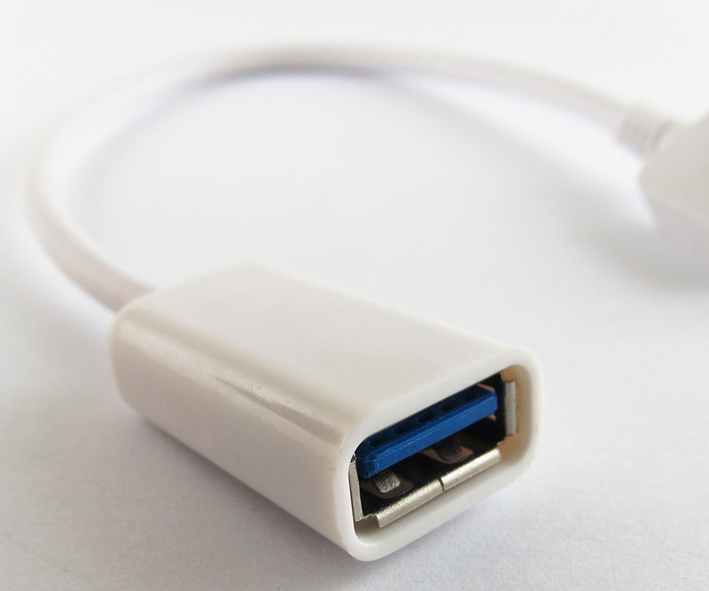 1x White USB 3.0 OTG Host Flash Disk Cable for Samsung Galaxy Note 3 N9000 N9005 gallery