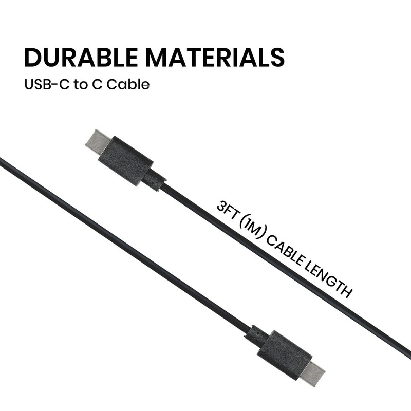 3.0FT 1m USB C Male To USB C Male Cable USB 3.0 Fast Charging Data Transfer gallery