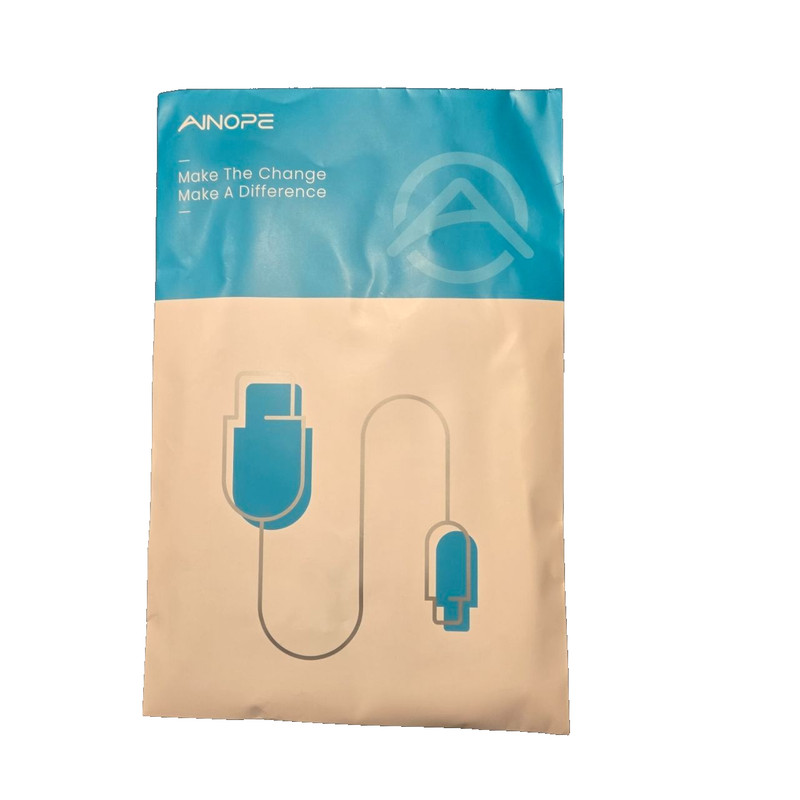 AINOPE AP544-1M 2-Pack 6.6' Right Angle USB C Cord 3.1A Fast Charge