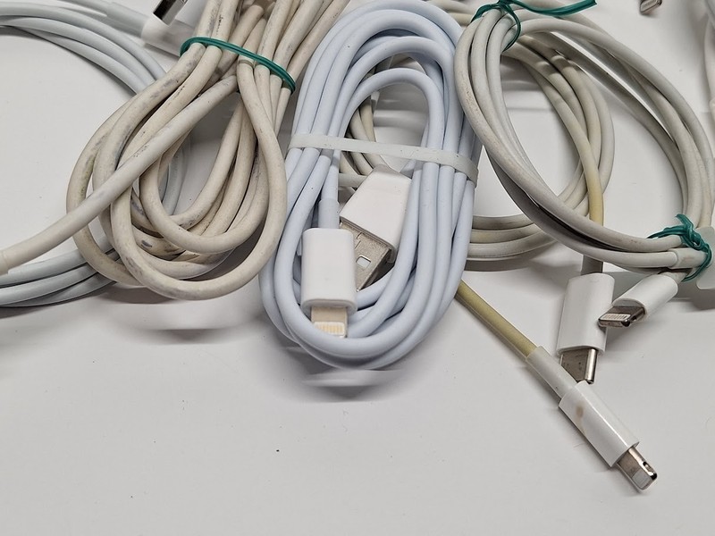 Lot of 30 Assorted USB Charging Cables Cell Phone Charger Cords gallery