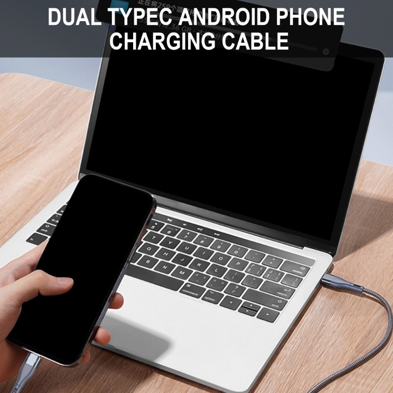 PD65W 20V 3.25A USB Type C to Type C Cable Fast Charging Data Cable for S24 S23 gallery