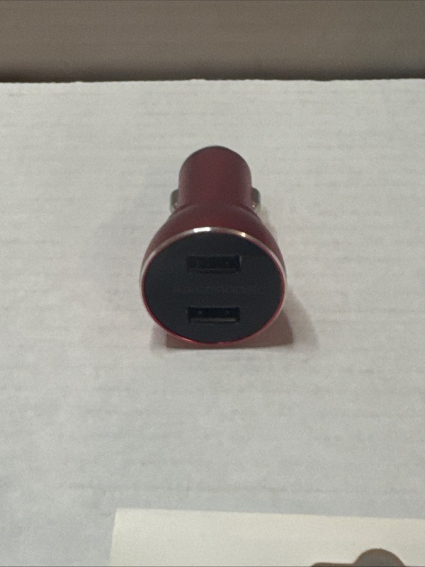 scanoisc 5V/3.1A 2 Port USB Power Converter Red gallery