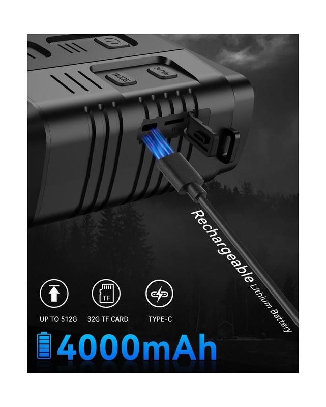 4K Day/Night Vision Goggles | Smart App Night Vision Binoculars - U... Fast Ship gallery