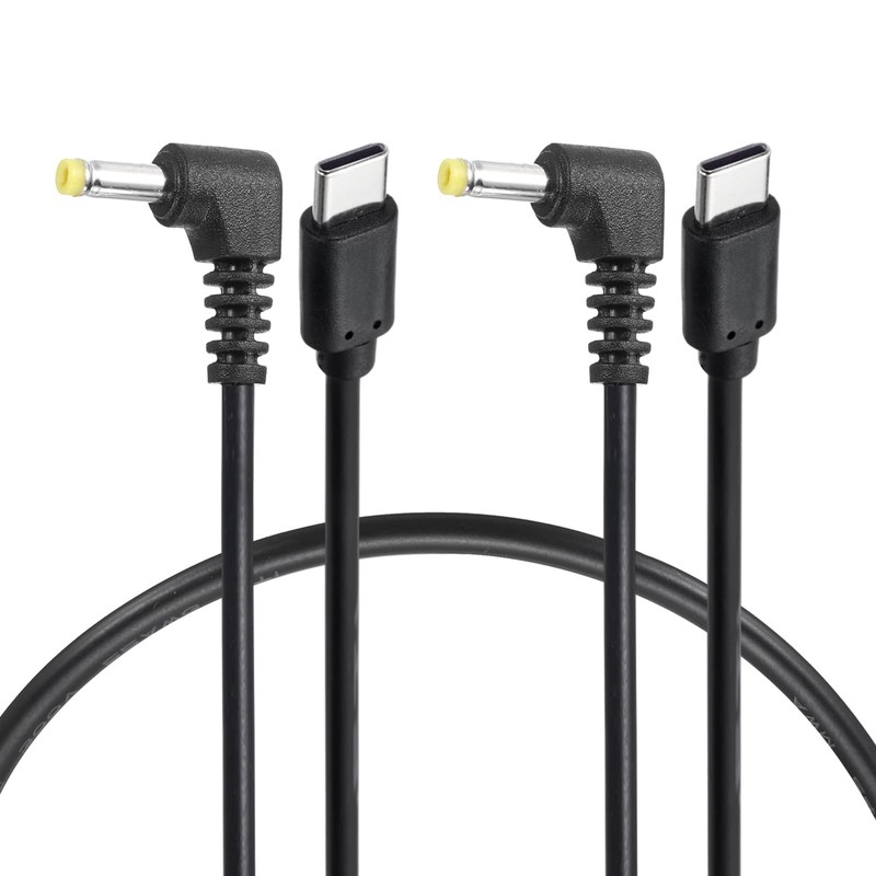 USB to DC Power Cable 12V 3A 36W 4.0×1.7mm 1.3ft USB to DC Barrel PD Trigger …