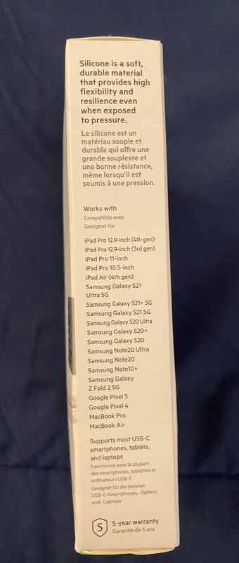 Belkin Boost Charge Pro C Cable with Lightning Connector+Strap 6.6 ft 2 m gallery