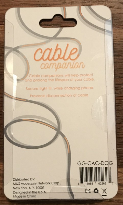 Gabba Goods Cable Companion ~ Phone Charging Cable Protection ~ Dog gallery