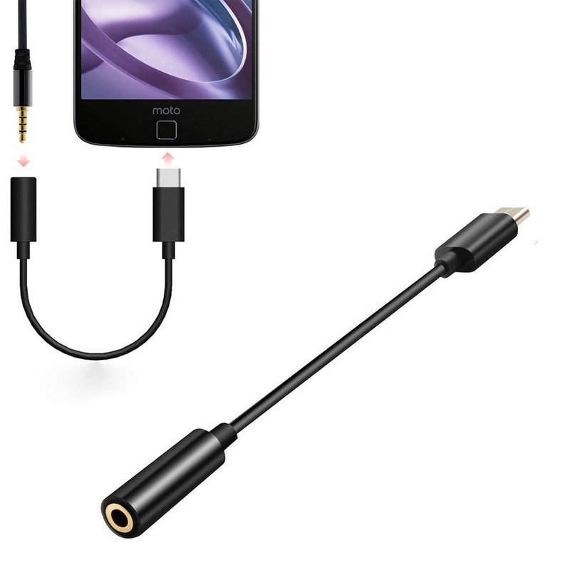Type C to 3.5mm Headphone earphone Audio Jack USB C Cable Adapter For Cellphone gallery
