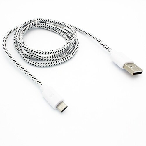 MicroUSB 3ft USB Cable Charger Cord Power Wire Sync Fast for Phones Tablets