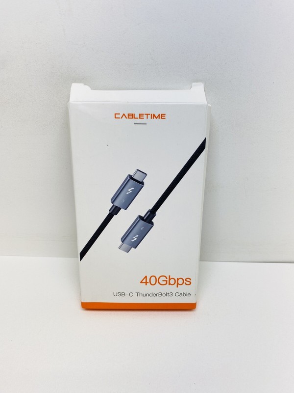 CABLETIME PD Cable 40Gpbs/100W/5AUSB C Cable Compatible New MacBook Pro 1.6 Ft gallery