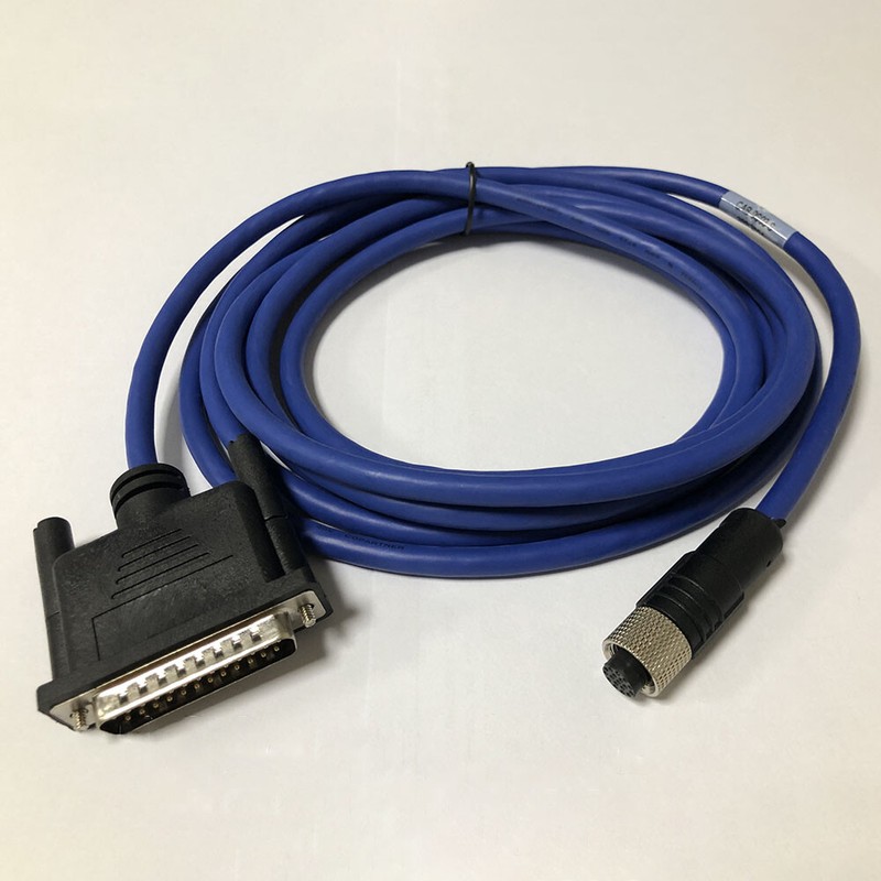 17 Pin Ethernet Cable 3M For Datalogic M12-IP67 To CBX