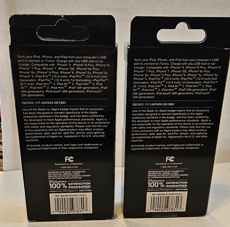 (2-Pack) Infinitive Charge & Sync Cable with 8 Pin Connector for iPhone and iPad gallery