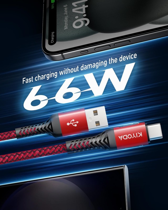 USB A to USB C Cable 3FT, 2Pack Coiled USB C Cable for Car Braided USB to USB... gallery