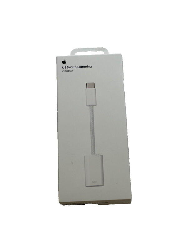 Apple Genuine MUQX3AM/A USB-C to Lightning Adapter MUQX3AM/A – New