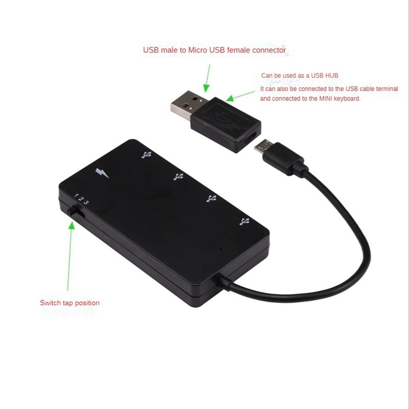 1 Set Micro USB OTG Connectors for Smartphone Tablet High Speed Y6J7 gallery