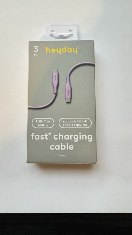 Heyday – Lightn To USB-C iPhone Fast Charging Cable 3ft For Apple iPhone iPad