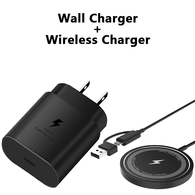 65W Wireless Fast Charger Charging Pad Dock For Samsung Galaxy S25 S24 Ultra S23