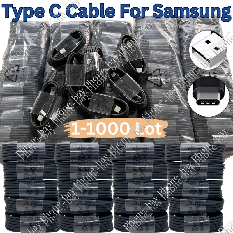 USB C Type C Fast Charger Cable Adapter Cord Lot For Android Samsung iPhone17