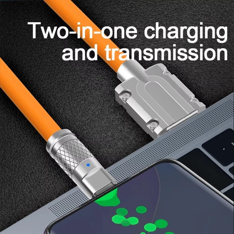 MVQF 6A S Charge 120W USB Cable Type-C To iOS Lighting Liquid Silicone gallery