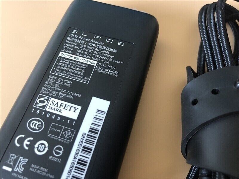Genuine Razer 165W Spirit Blade Computer Power Adapter RC30-0165 Charger gallery