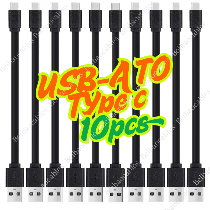 10X USB TypeC Fast Charging Charger Cable For Samsung S8 S9 S10 S20 iPhone 15 16
