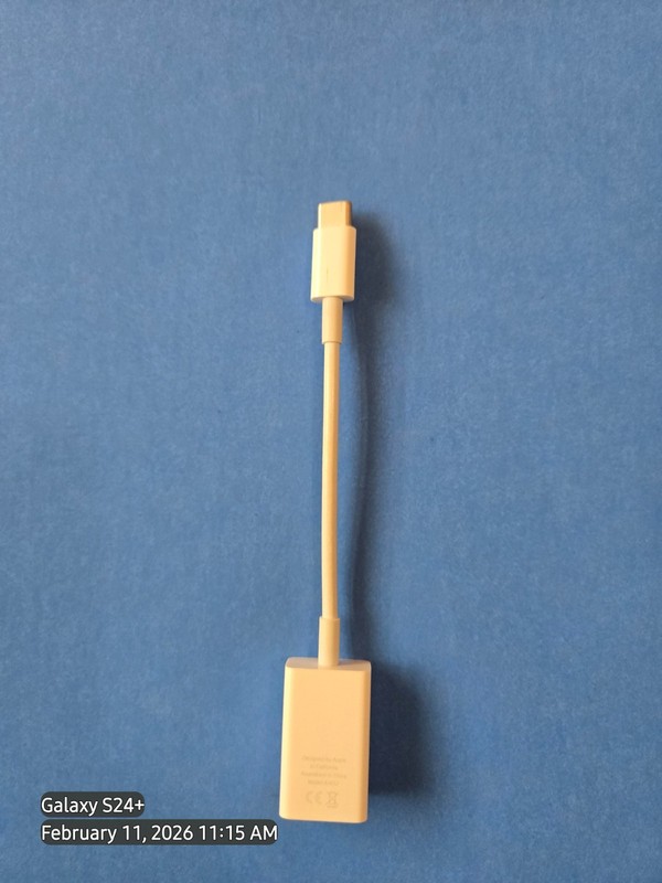 Apple USB‑C to USB Adapter A1632 – Genuine OEM – Used – USB‑C to USB‑A Connector gallery