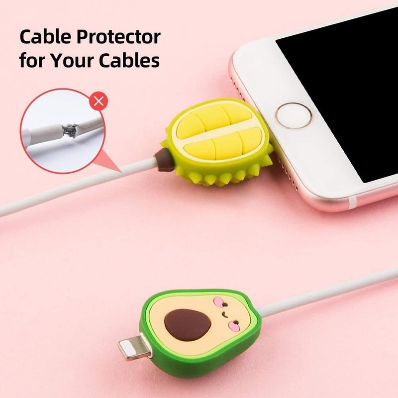 skenlihfeng 20 Pcs Cable Protector Cute Animals gallery