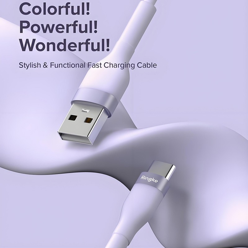 USB-A to USB-C 120W 6A Braided Fast Charger CableLead For Phone 0.25m 1m 1,5m 2m gallery