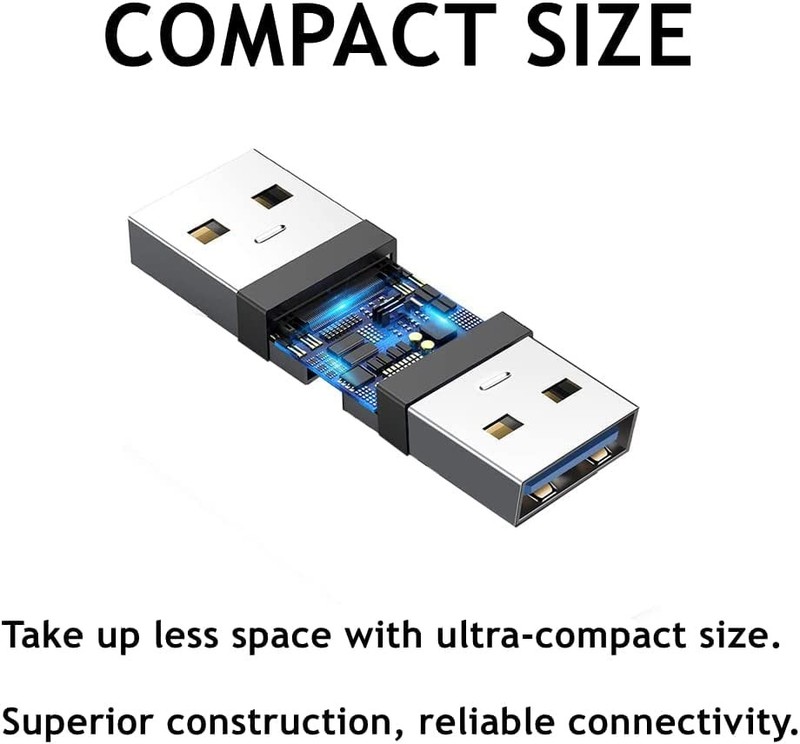 5 PCS USB 3.0 Panel Mount Coupler, Female to Female, Bulkhead, Waterproof Cap gallery
