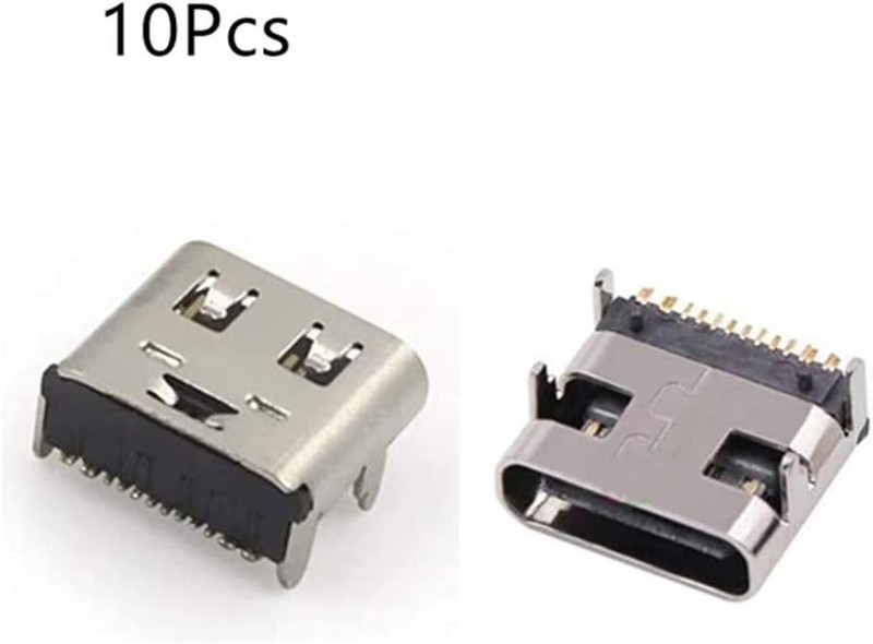 USB 3.1 Type C Female Jack Socket Connector 16Pin PCB Replacement 10 Pack gallery