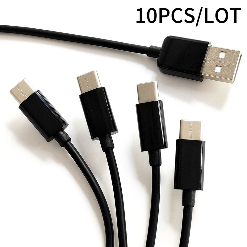 10PCS/LOT 1m 3ft 4 in 1 USB Type C Charging Cable Multiple Charging USB Type C A