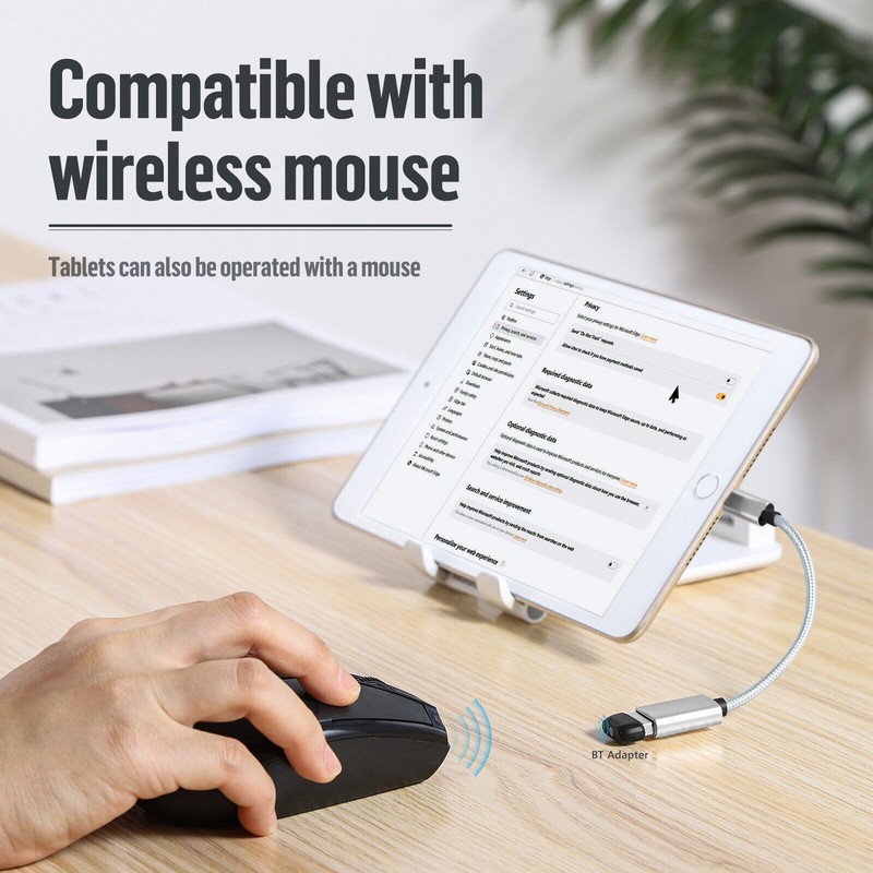 2 Pcs Type C USB-C 3.1 Male To USB 3.0 Type A Female OTG Adapter Converter Cord gallery