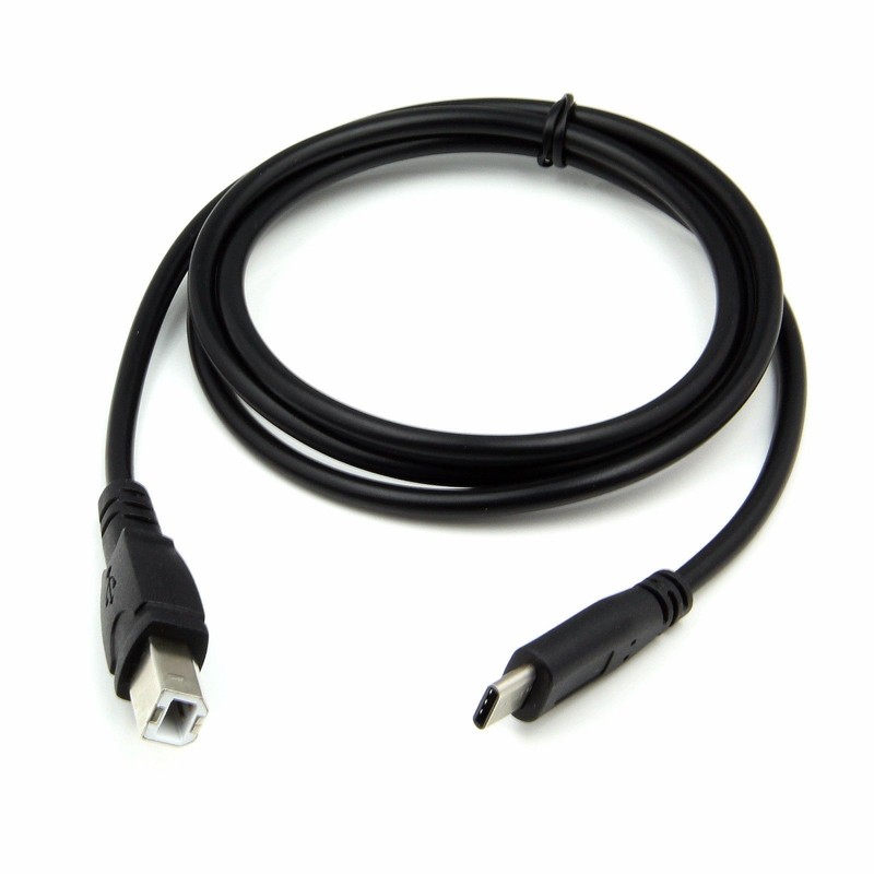 USB Type C to USB Type B Cable Lead For Printer HP Canon Brother Epson Phone