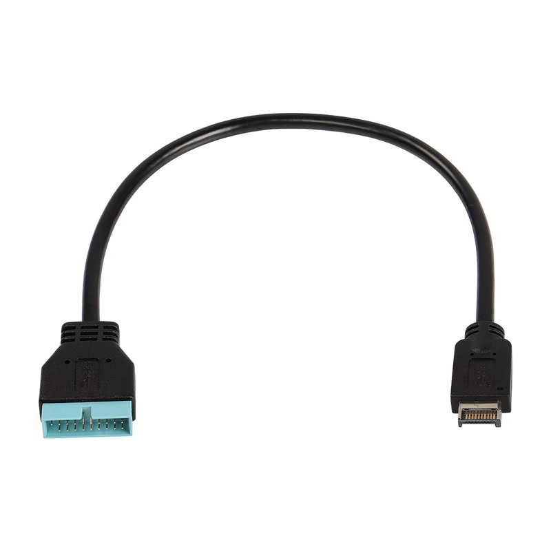 XMSJSIY USB 3.1 Type - E Male to 19/20 Pin Header Adapter Extension Cable for