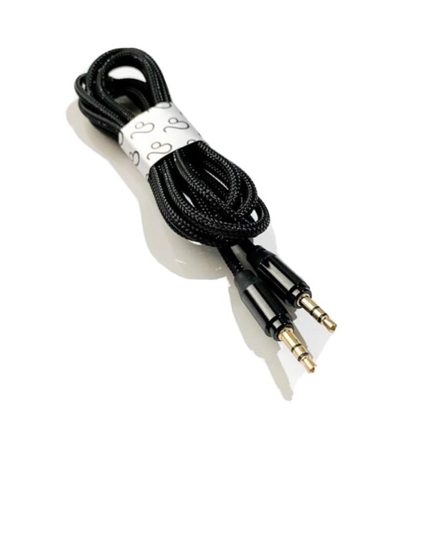 Black Aux Cable 3ft | Universal AUX Cable | 3.5mm AUX Cable | Audio Cable