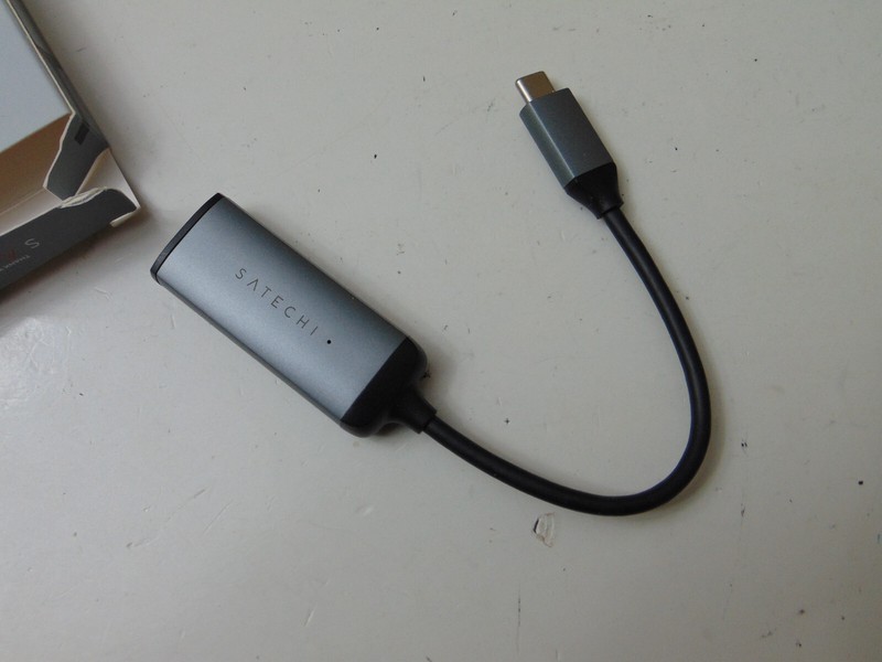 Satechi Mac Access USB-C to Ethernet Adapter in Original Retail Box -Works Great gallery