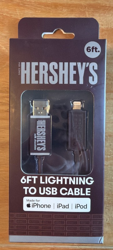 Cheetos, Hershey’s, Reese’s, Twizzlers 6 Ft Lightening Cable