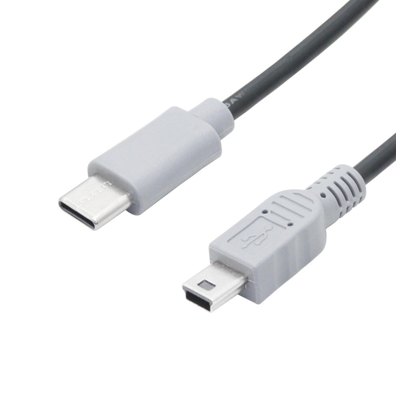 3 PCS 10 Inch USB C To Mini USB Cable OTG Charging Data Sync Converter gallery