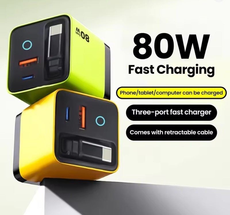 Superfast 80watt Charger Telescopics USB-C Type Cable All Iphone Samsung Laptop gallery