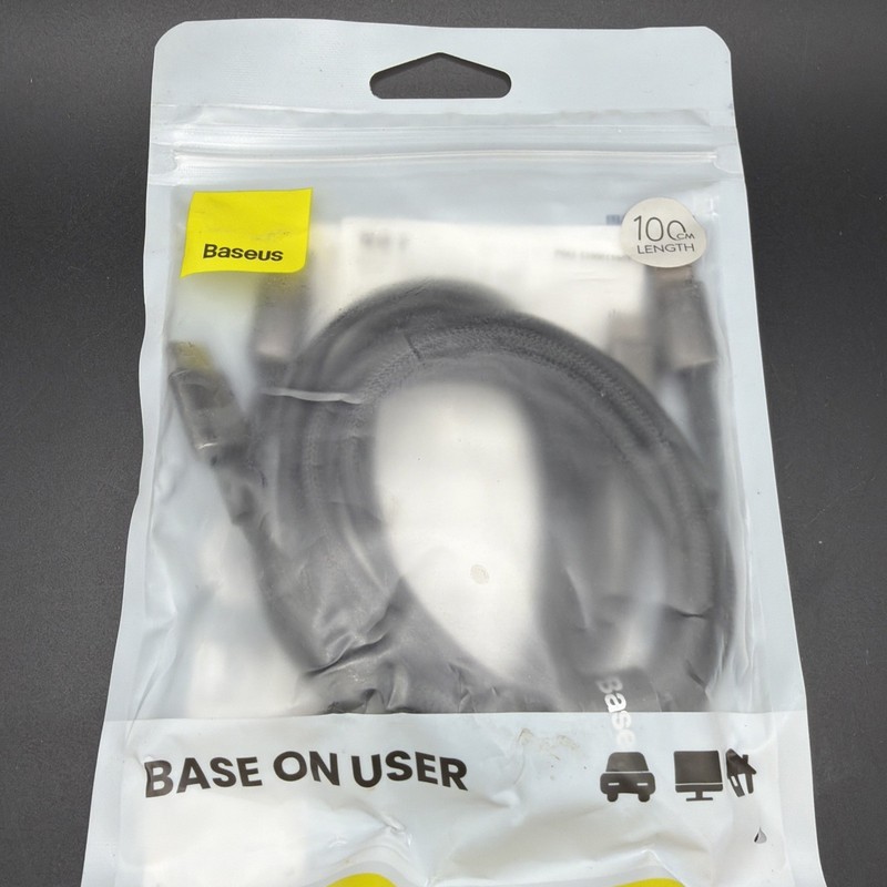 Baseus USB Type High Speed Charge and Data Transmission Cable - 100cm length gallery