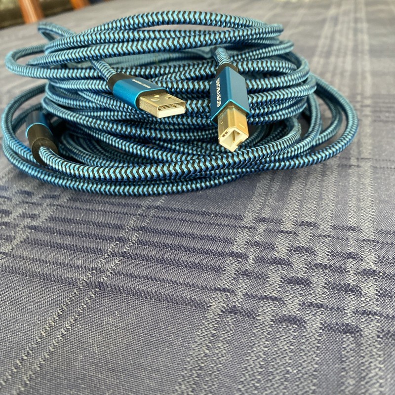 USB Printer Cable 40ft Active USB A to B Printer Cable High Speed Long Printe... gallery
