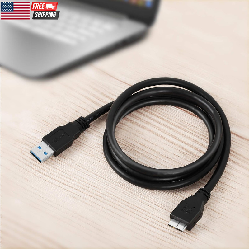 USB 3.0 Micro Cable, ITANDA 2-Pack 3.3Ft USB 3.0 a to Micro B Cable Charger Comp gallery