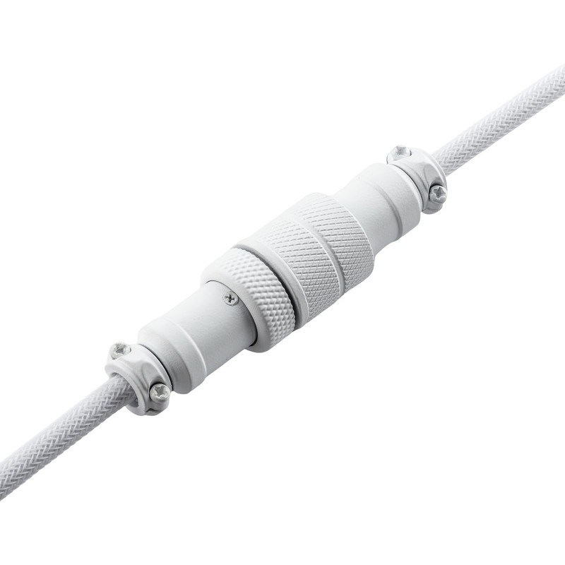 Pro Custom Coiled USB C Cable for Gaming Keyboard, Metal Aviator Mechanical K... gallery